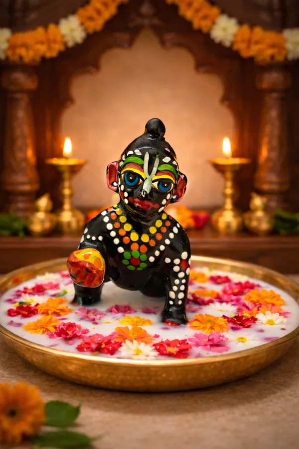 Laddu_Gopal_Brass_Idol_–_Antique_Black_Finish_||_Height:_8_cm__Length:_6_cm__Width:_6_cm__Weight:_210_grams