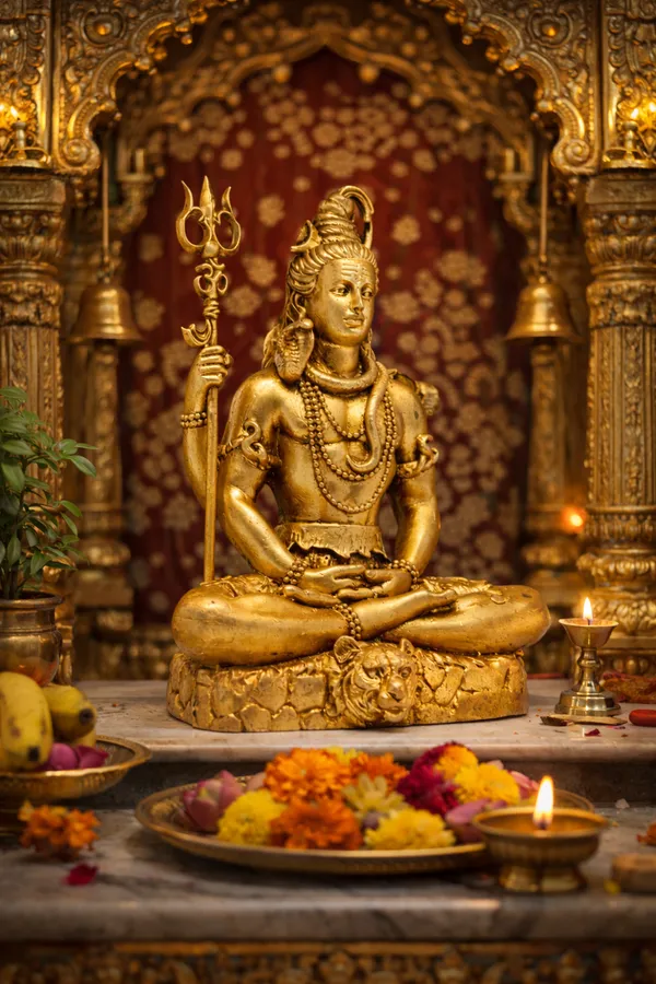 Handcrafted_Pure_Brass_Lord_Shiva_Idol_||_Height:_10_cm__Length:_6_cm__Breadth:_3.5_cm__Weight:_195_grams