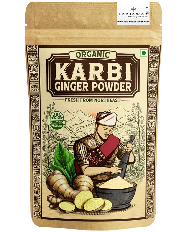 GI_Tagged_Karbi_Ginger_Powder_100_g_|_Strong_Aroma_|_No_Additives