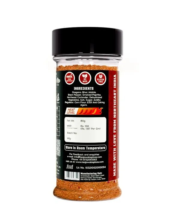 Flavourgasm_Peri_Peri_Masala_Powder_With_Bhut_Jolokia_2X_Spicy_Seasoning_For_Fries,_Popcorn,_Pizza,_Pasta,_Noodles,_Chicken,_Veggies_Tangy_Fiery_&_Smoky_Flavour_No_Msg_Or_Additives;_80G