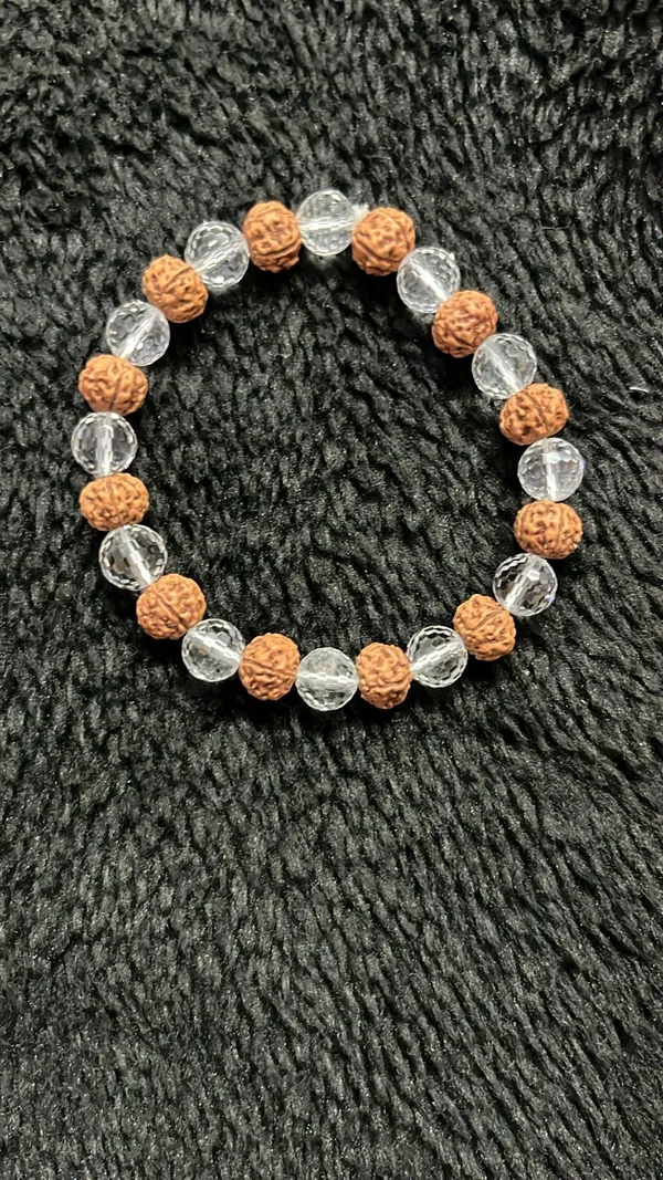 Rudraksha_Crystal_Bracelet