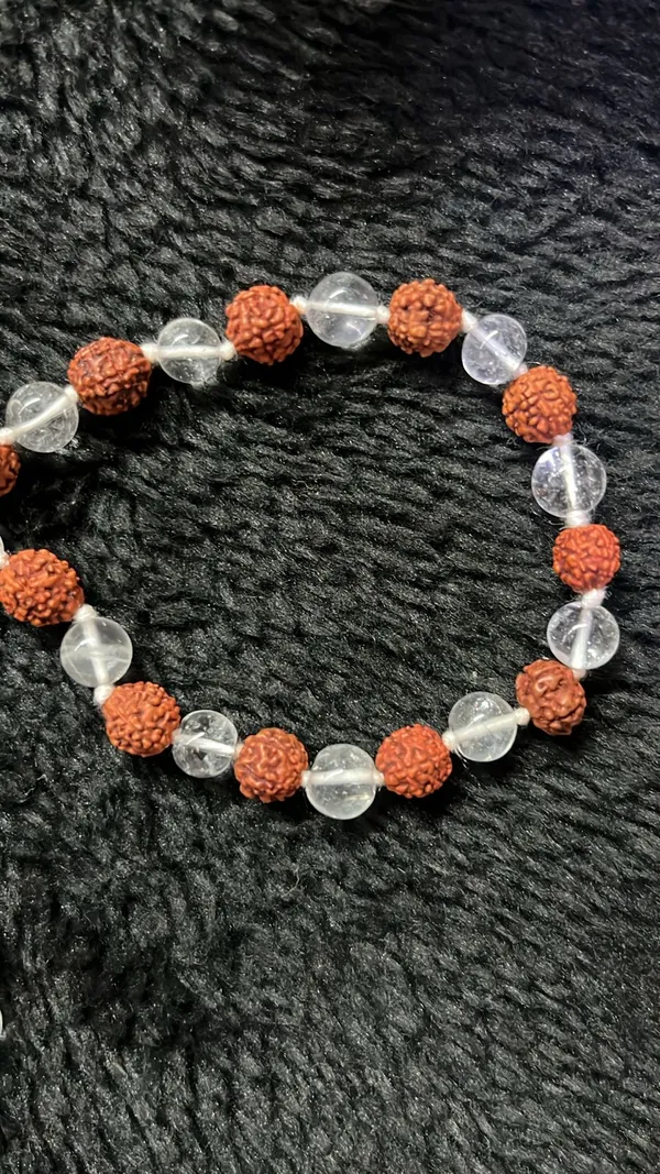 Rudraksha_Crystal_Bracelet