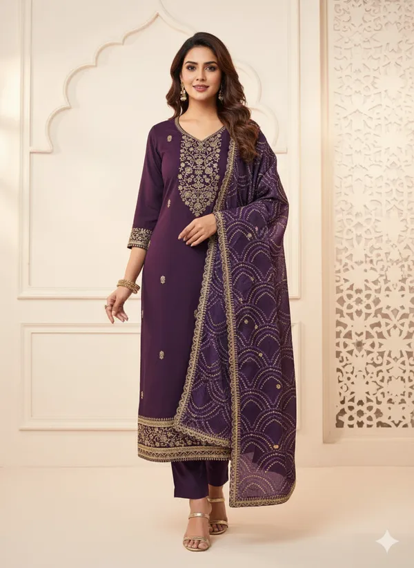 Royal_Maroon_Celebration_Salwar_Suit_For_Women