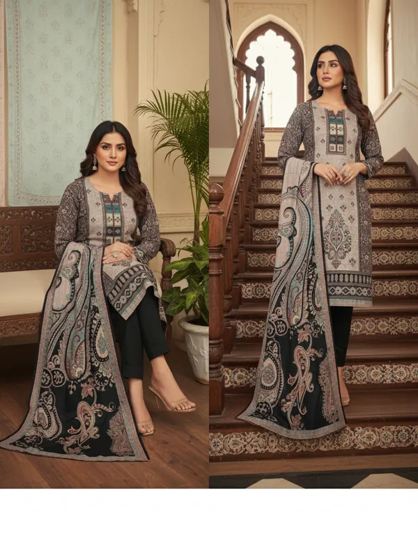 Modern_Multicolor_Style_Salwar_Suit_For_Women
