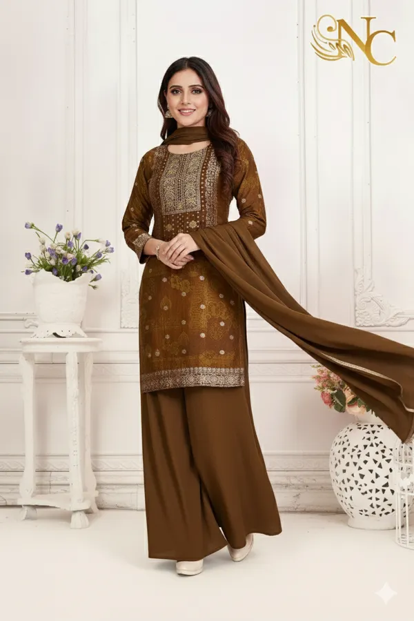 Warm_Caramel_Trend_Suit_For_Women