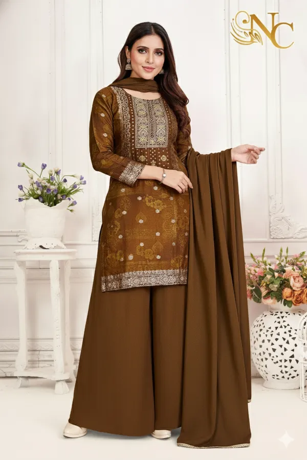 Warm_Caramel_Trend_Suit_For_Women