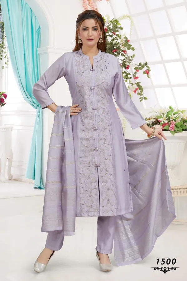 Gorgeous_Violet_Classic_Suit_For_Women