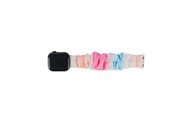 Multicolor_Unisex_Elastic_Scrunchies_Strap_For_Iwatch