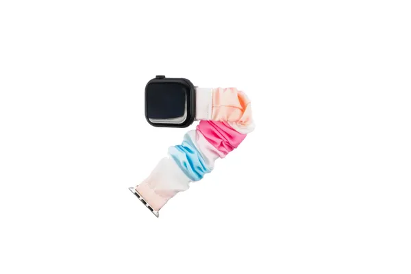 Multicolor_Unisex_Elastic_Scrunchies_Strap_For_Iwatch