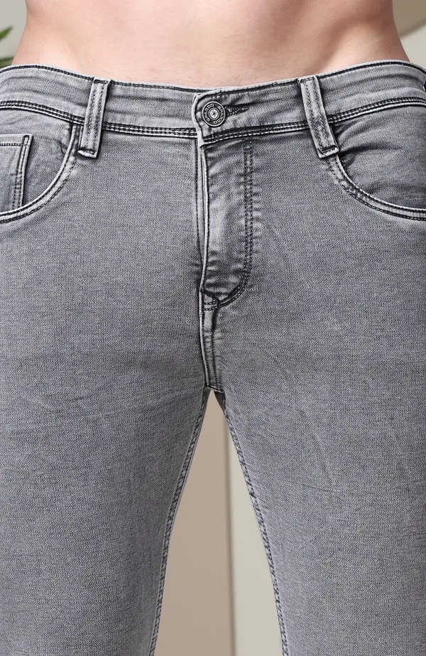Grey_Denim_Slim_Fit_Jeans_For_Men
