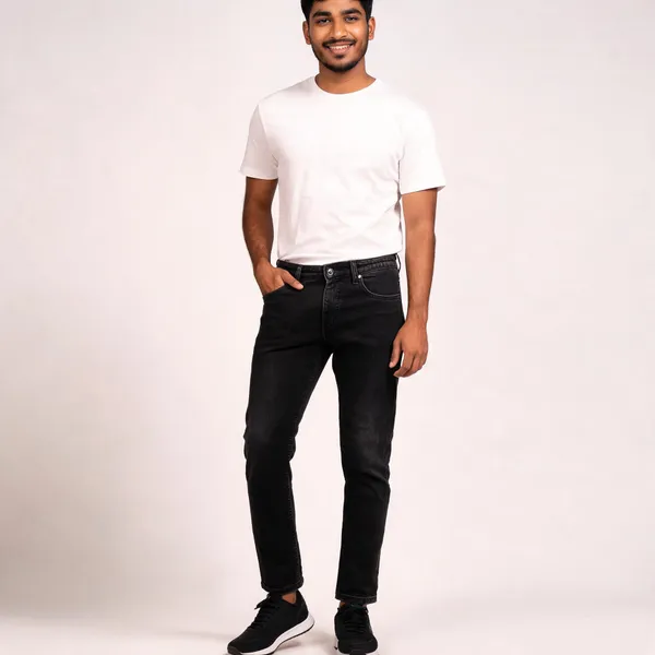 Black_Denim_Slim_Fit_Jeans_For_Men