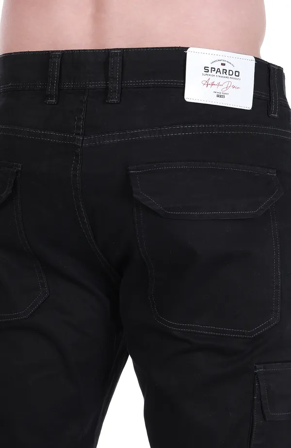 Black_Denim_Cargo_Trousers_For_Men