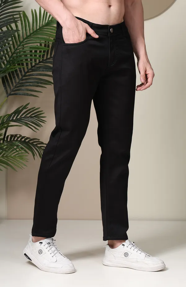 Black_Denim_Slim_Fit_Jeans_For_Men