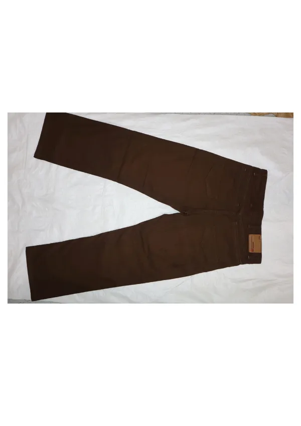 Brown_Denim_Straight_Fit_Trousers_For_Men