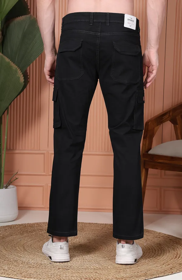 Black_Denim_Cargo_Trousers_For_Men