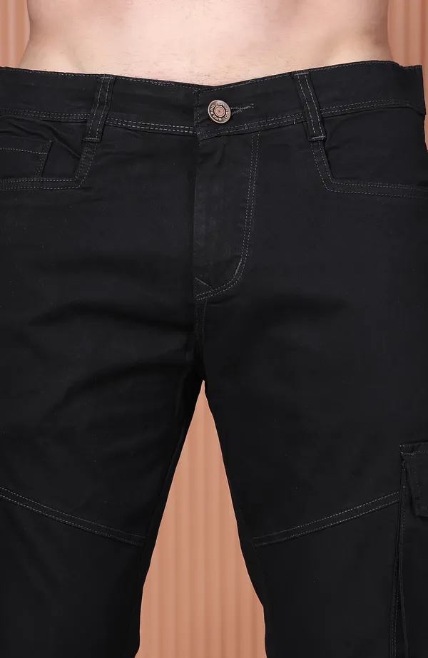Black_Denim_Cargo_Trousers_For_Men