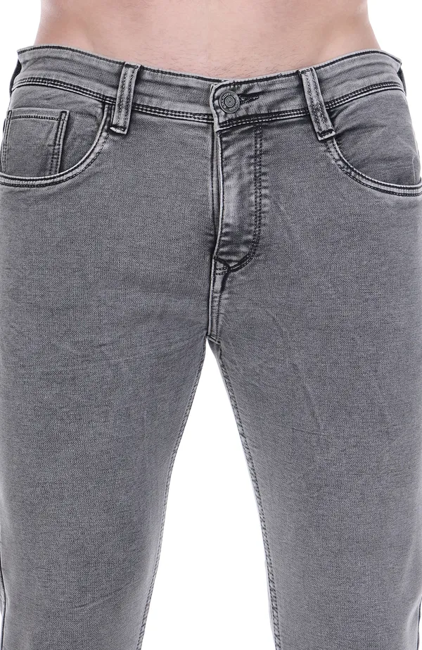 Grey_Denim_Slim_Fit_Jeans_For_Men