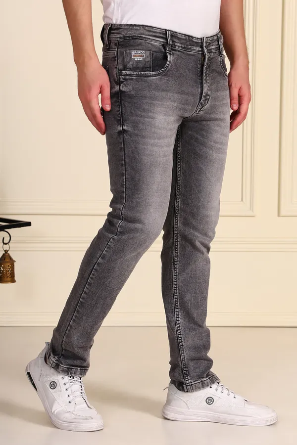 Grey_Denim_Slim_Fit_Jeans_For_Men