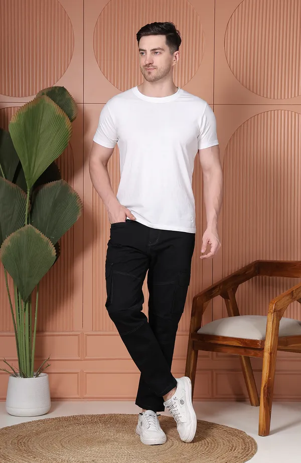 Black_Denim_Cargo_Trousers_For_Men
