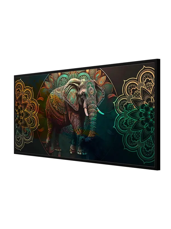 Canvas_Wall_Painting_Elephant_with_Mandala_Art