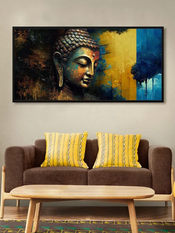 Buddha_Face_Wall_Painting