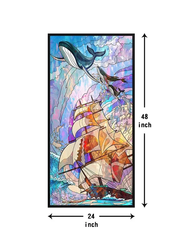 Glass_Boat_with_Whale_Canvas_Painting