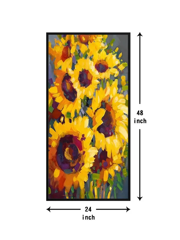Sunflower_Canvas_Painting_with_Frame