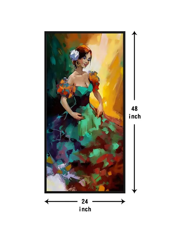 Flamenco_Dancer_Canvas_Wall_Painting