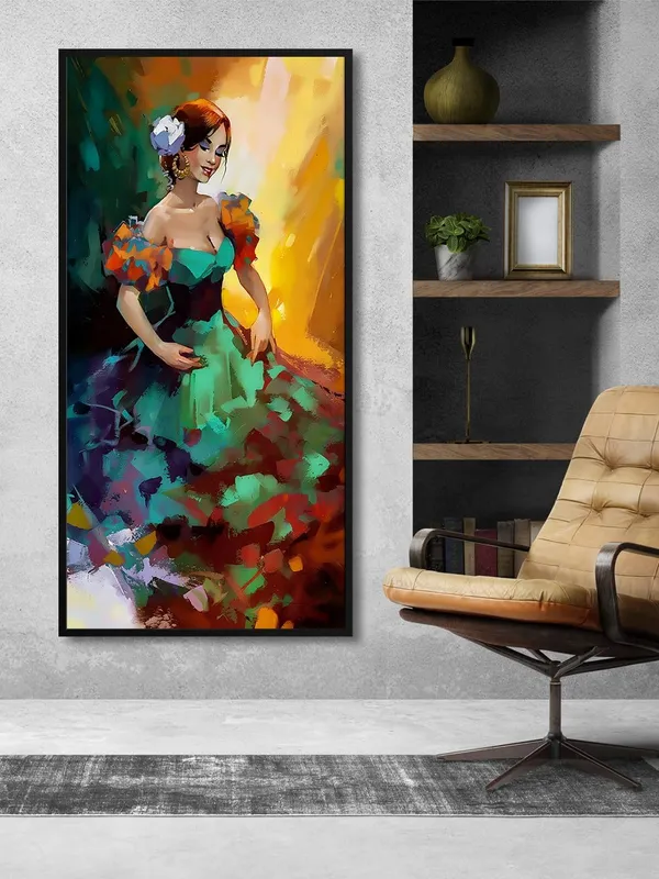 Flamenco_Dancer_Canvas_Wall_Painting