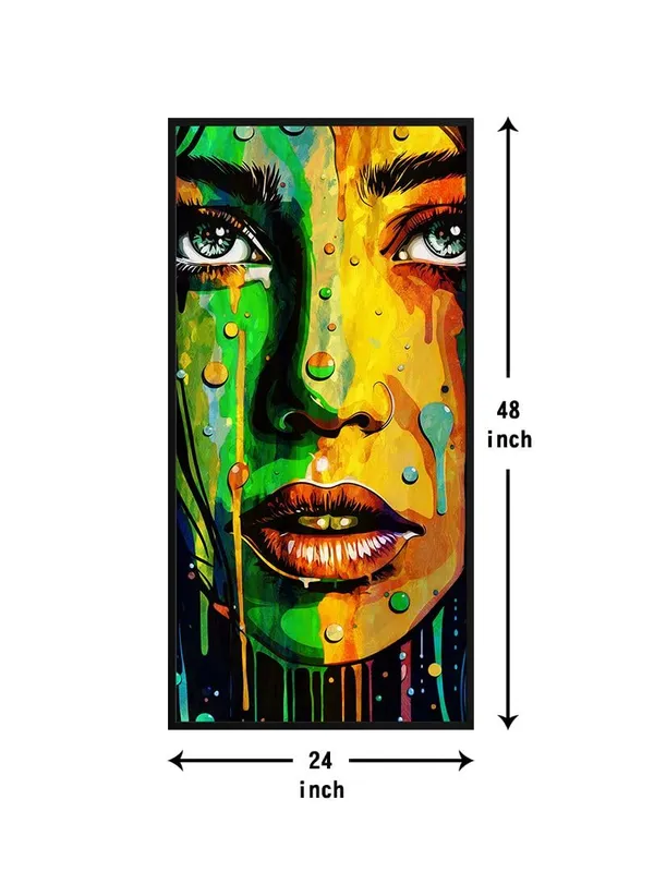 Women_Face_Art_Canvas_Painting
