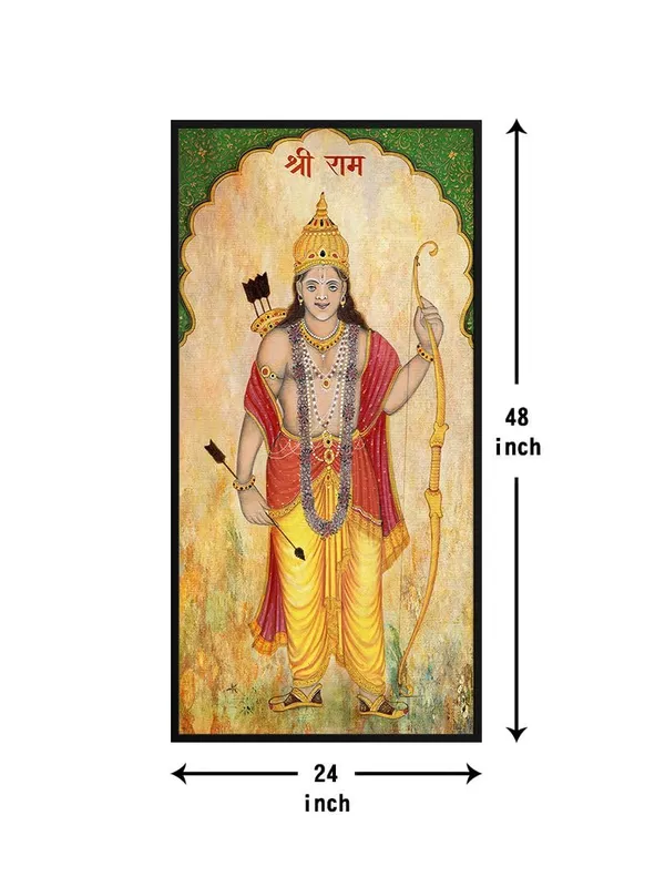 Lord_Shree_Ram_Wall_Painting_Canvas_Framed