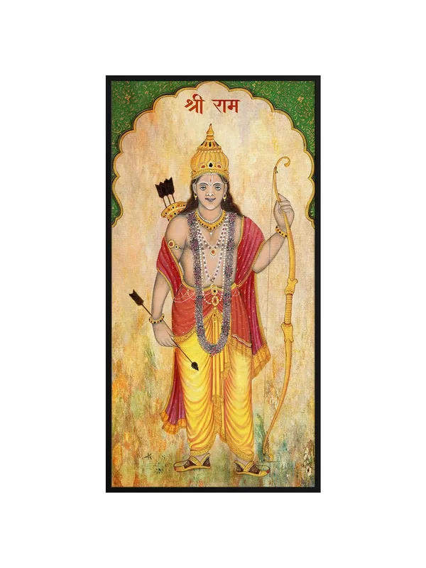 Lord_Shree_Ram_Wall_Painting_Canvas_Framed
