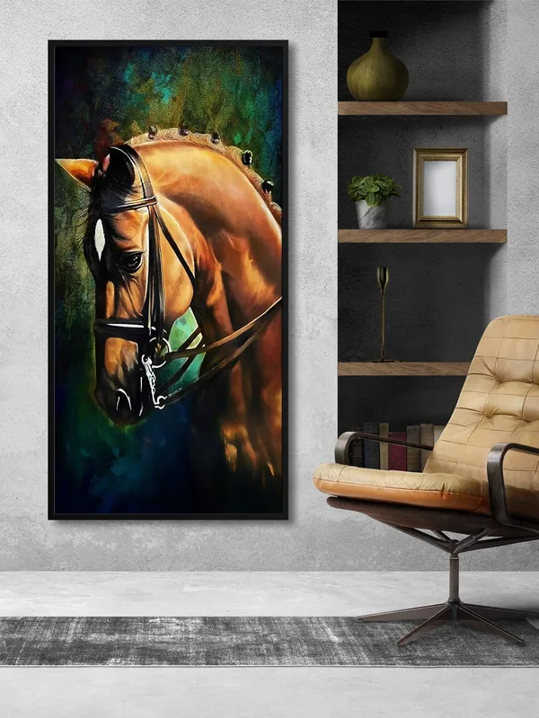 Horse_Face_Canvas_Painting