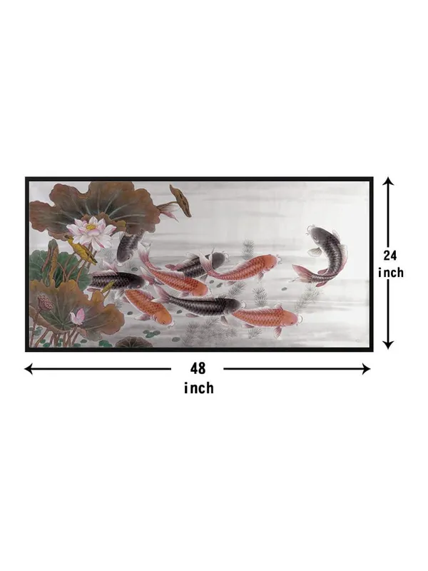 Koi_Fish_Canvas_Wall_Painting