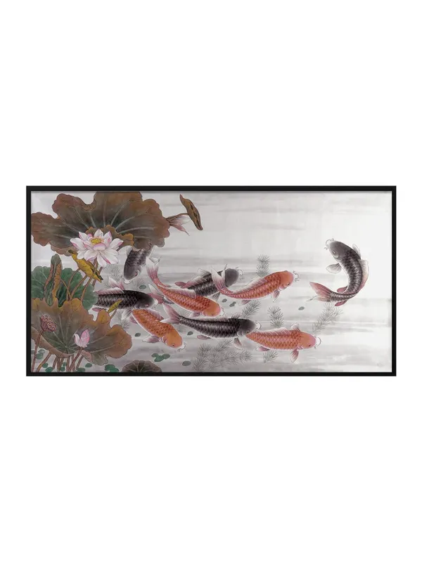 Koi_Fish_Canvas_Wall_Painting