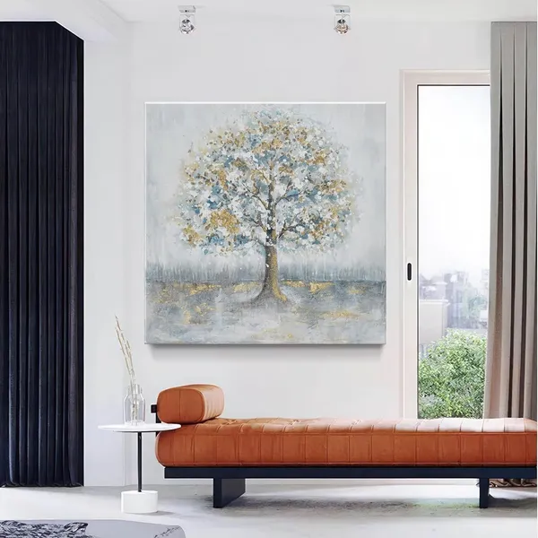 Serene_Tree_Art_Print_-_Elegant_Gold_and_White_Leaves_on_Soft_Pastel_Background_for_Calming_Home_Décor