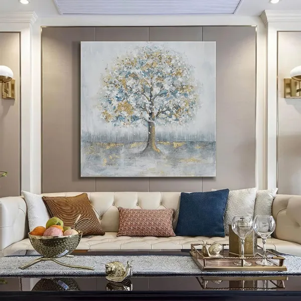 Serene_Tree_Art_Print_-_Elegant_Gold_and_White_Leaves_on_Soft_Pastel_Background_for_Calming_Home_Décor