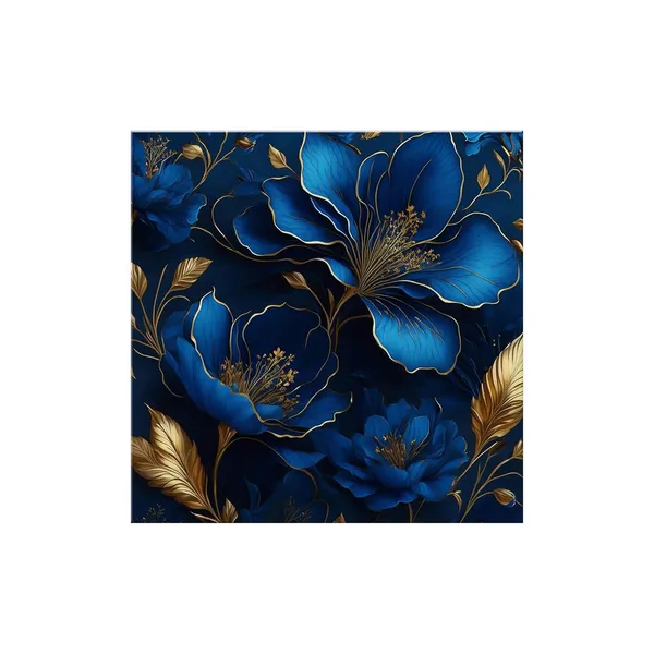 Elegant_Blue_and_Gold_Floral_Art_Print_-_Luxurious_Botanical_Wall_Decor_for_Sophisticated_Home_Interiors