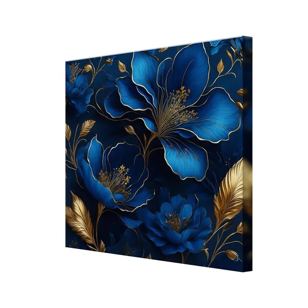 Elegant_Blue_and_Gold_Floral_Art_Print_-_Luxurious_Botanical_Wall_Decor_for_Sophisticated_Home_Interiors