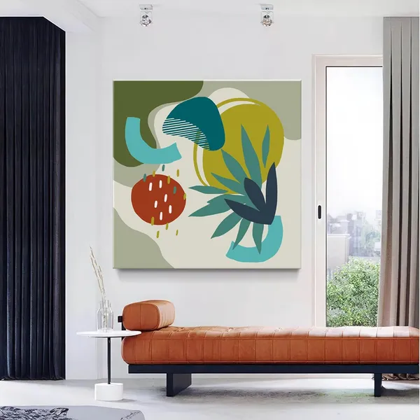 Abstract_Modern_Art_Print_-_Green,_Red,_and_Teal_Botanical_Shapes_-_Home_Decor_Wall_Art