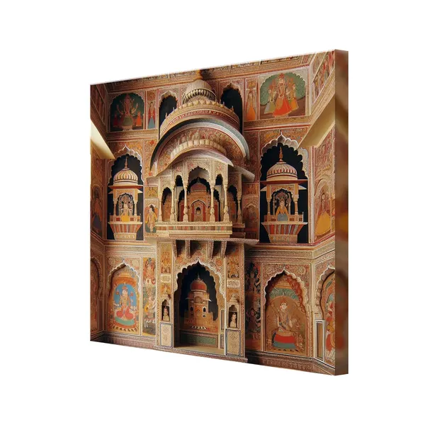 Traditional_Indian_Architectural_Art_Print_-_Intricate_Interior_with_Richly_Decorated_Murals_and_Carvings