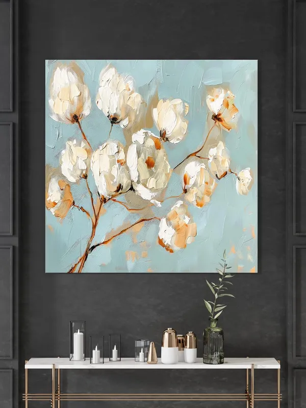 Whispers_of_Cotton_Blooms_flower_modern_art_wall_painting_for_home_flower_canvas_painting(FLP36X360214)