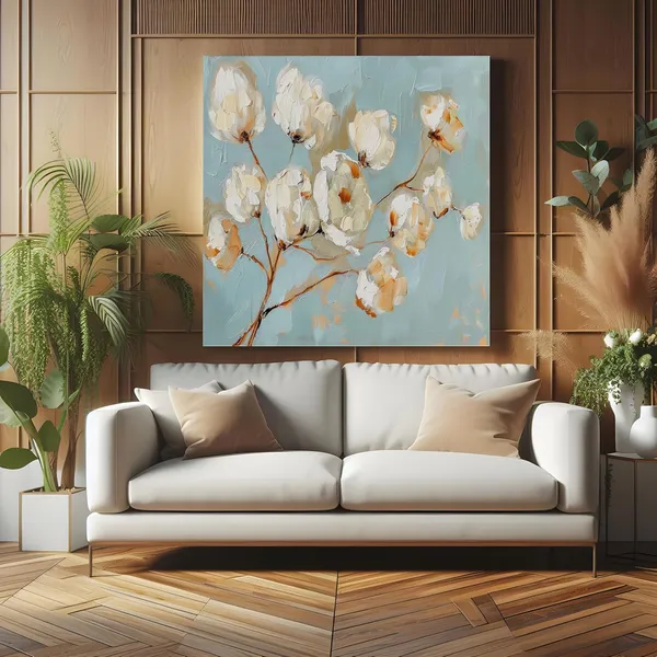 Whispers_of_Cotton_Blooms_flower_modern_art_wall_painting_for_home_flower_canvas_painting(FLP36X360214)