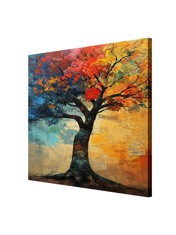 The_Tree_of_Seasons_a_tree_with_branches_filled_with_vibrant,_colorful_leaves_tree_painting_for_wall(FLP36X360184)