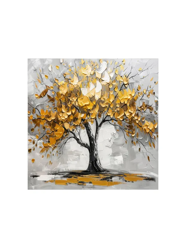 tree_art_with_yellow_leaf_and_white_abstract_effect_modern_art_wall_painting_for_bedroom_abstract_painting_for_living_room(FLP36X360218)