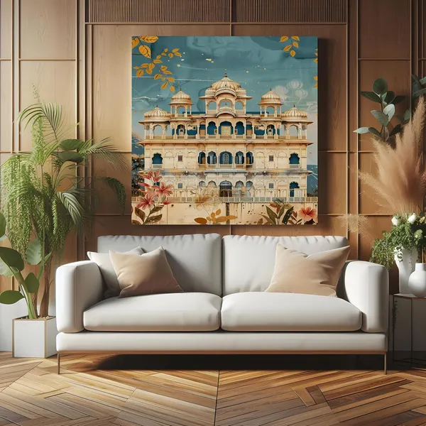 Featuring_a_beautifully_detailed_traditional_Indian_Haveli,_showcasing_the_rich_architectural_heritage_indian_art_painting(FLP36X360197)