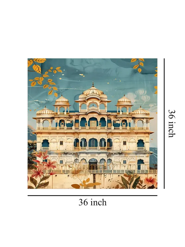 Featuring_a_beautifully_detailed_traditional_Indian_Haveli,_showcasing_the_rich_architectural_heritage_indian_art_painting(FLP36X360197)