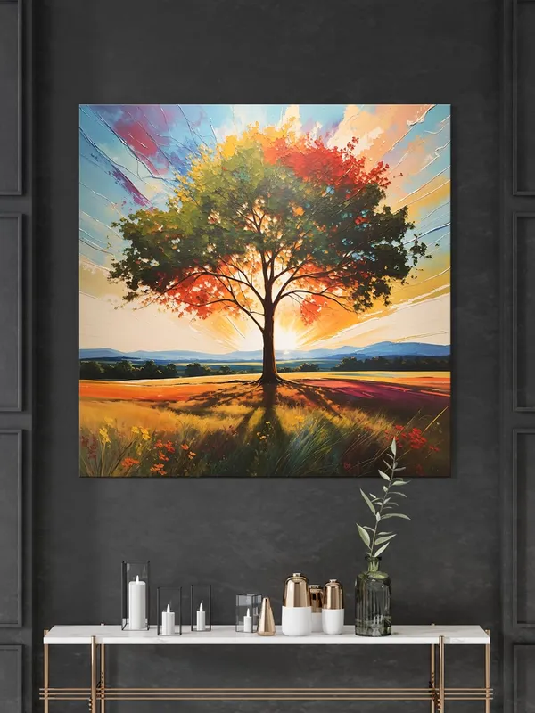 tree_illuminated_by_the_radiant_sun,_symbolizing_growth,_energy,_and_the_beauty_of_life_mughal_paintings_for_wall(FLP36X360223)