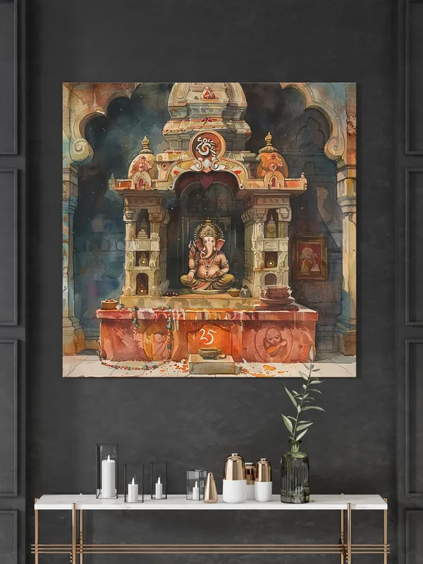 temple_with_an_idol_of_Lord_Ganesha,_a_prominent_figure_in_Hinduism,_known_as_the_remover_of_obstacles_ganesha_wall_painting(FLP36X360210)