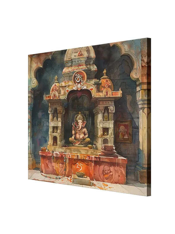 temple_with_an_idol_of_Lord_Ganesha,_a_prominent_figure_in_Hinduism,_known_as_the_remover_of_obstacles_ganesha_wall_painting(FLP36X360210)